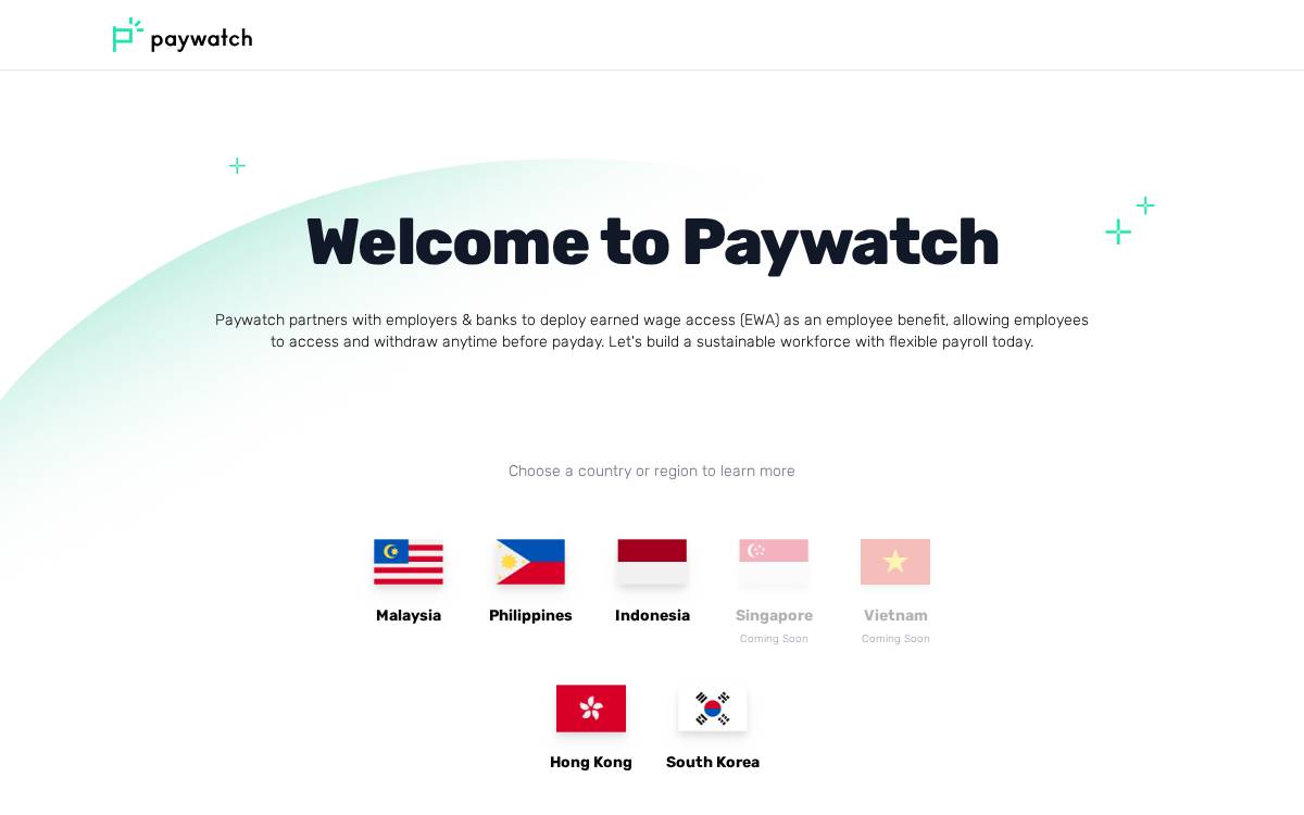 Paywatch website preview