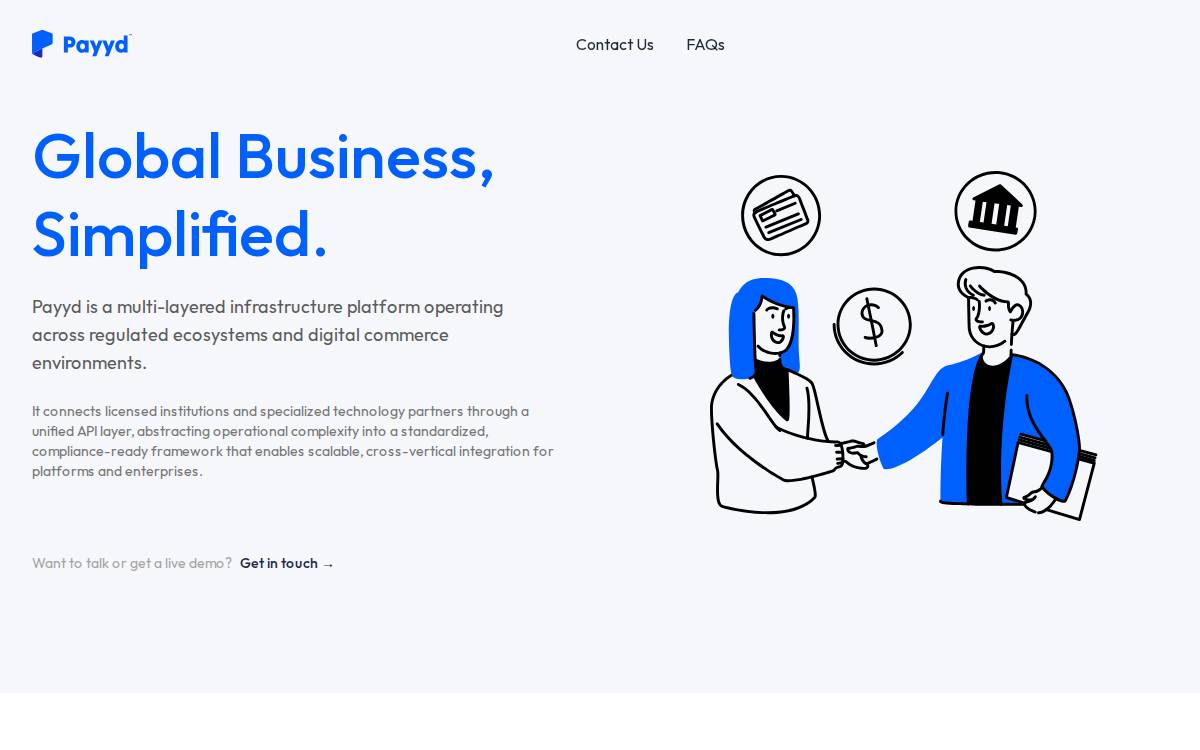 Payyd website preview
