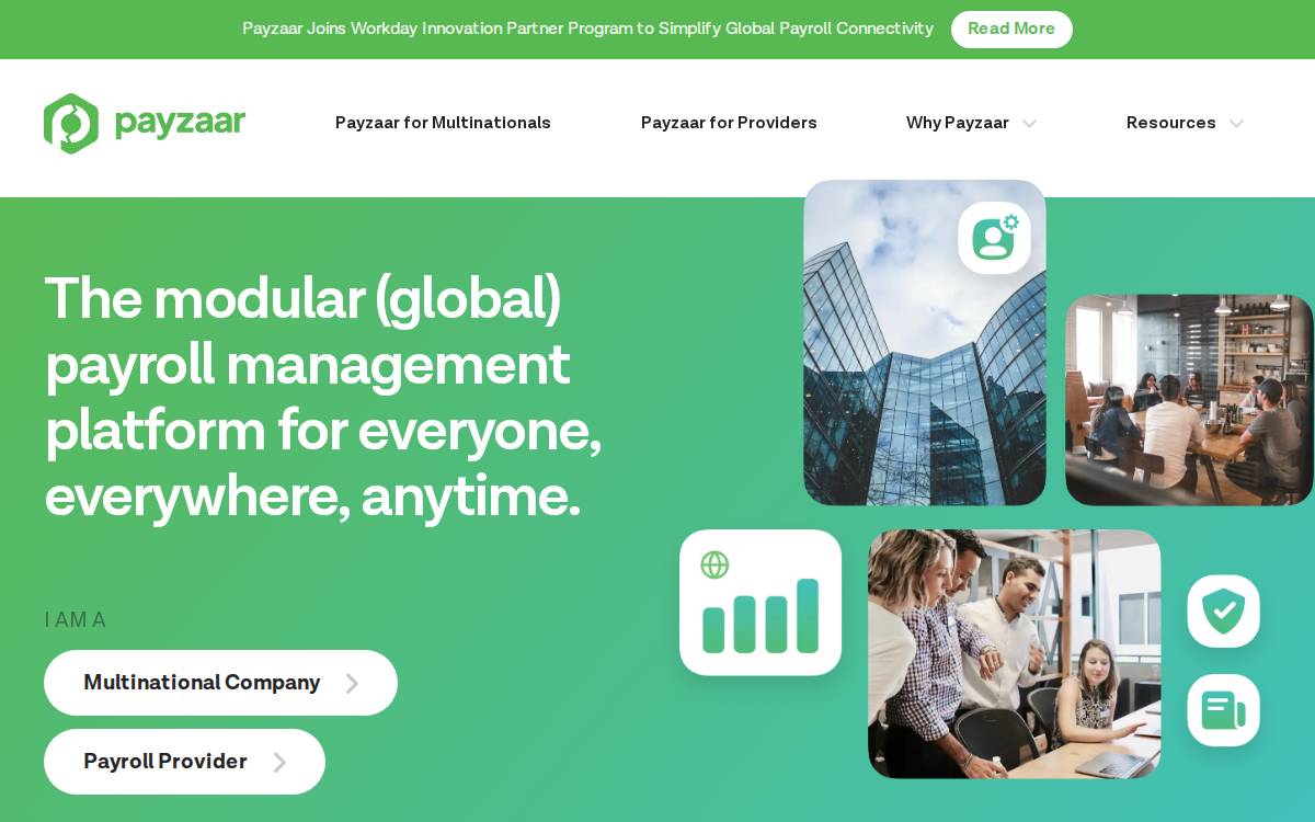 Payzaar website preview