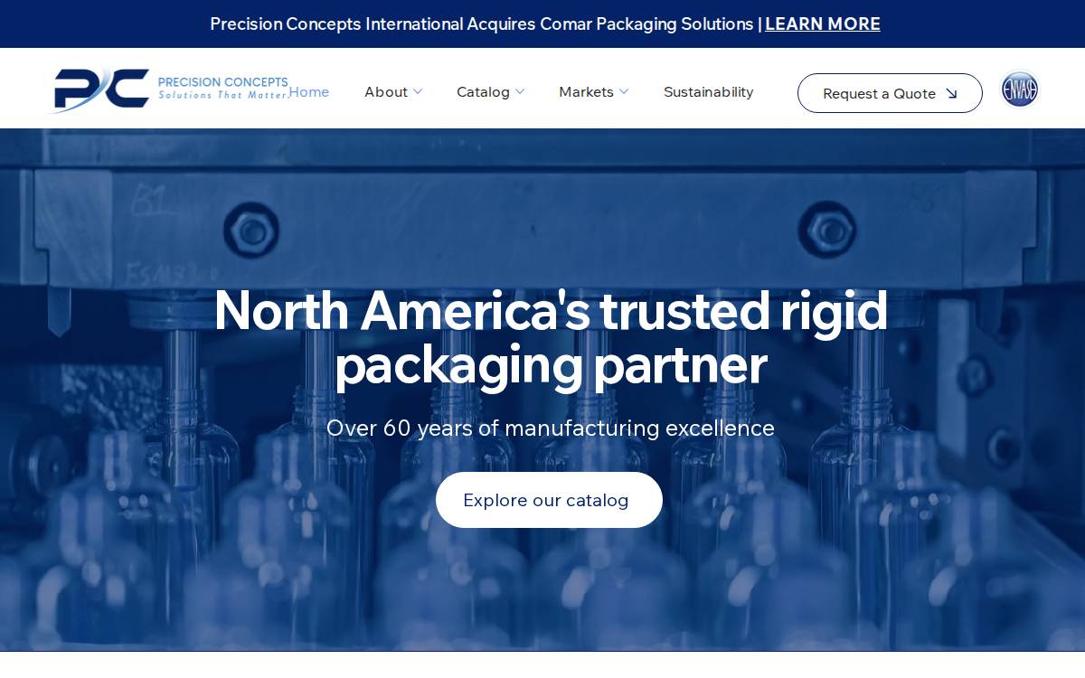 Pcinternational website preview