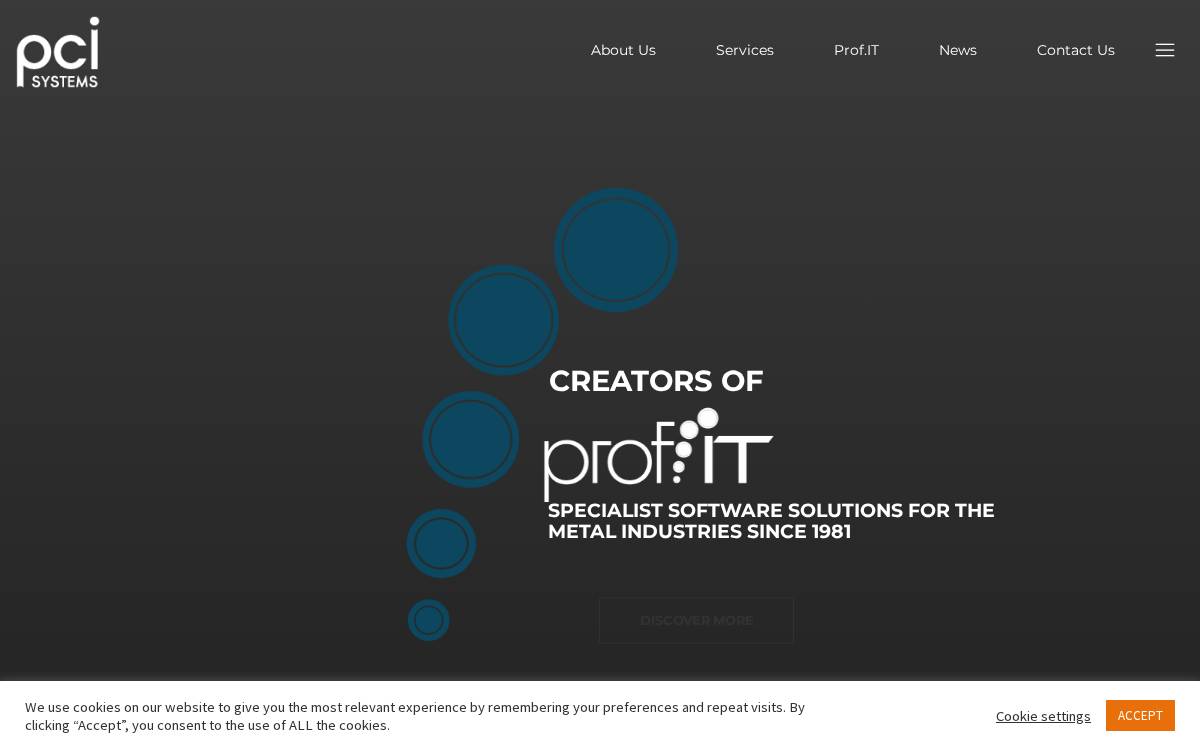 Pcisystems website preview