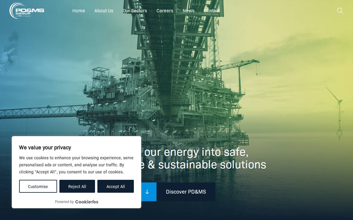 PD&MS website preview