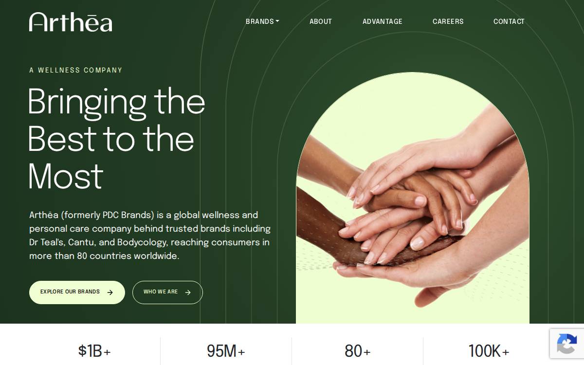 Pdcwellness website preview