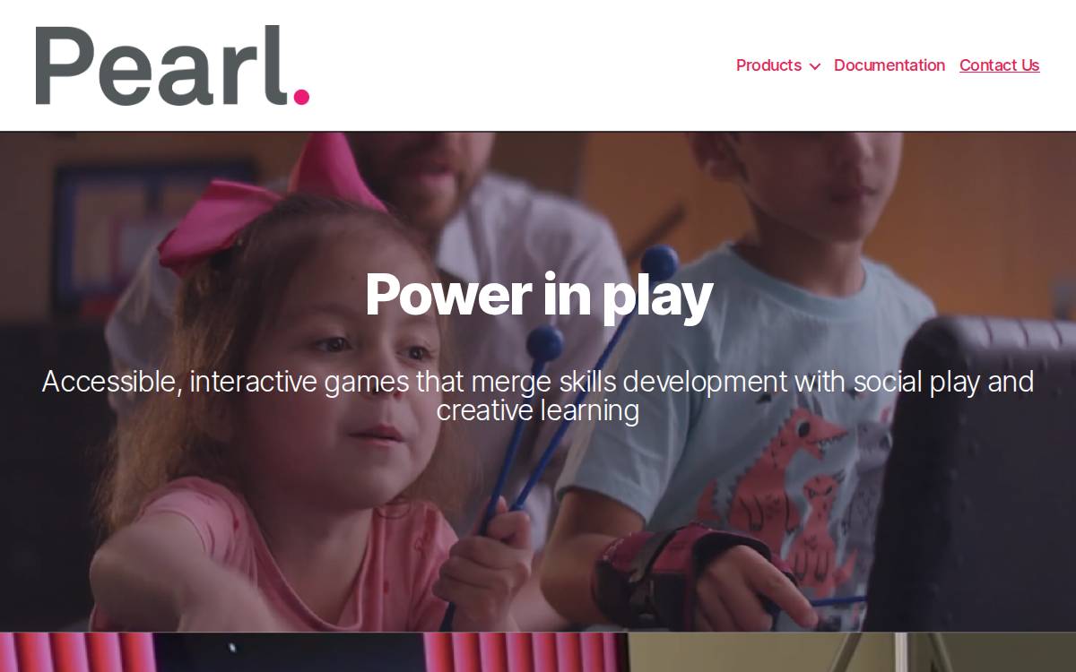 Pearlinteractives website preview
