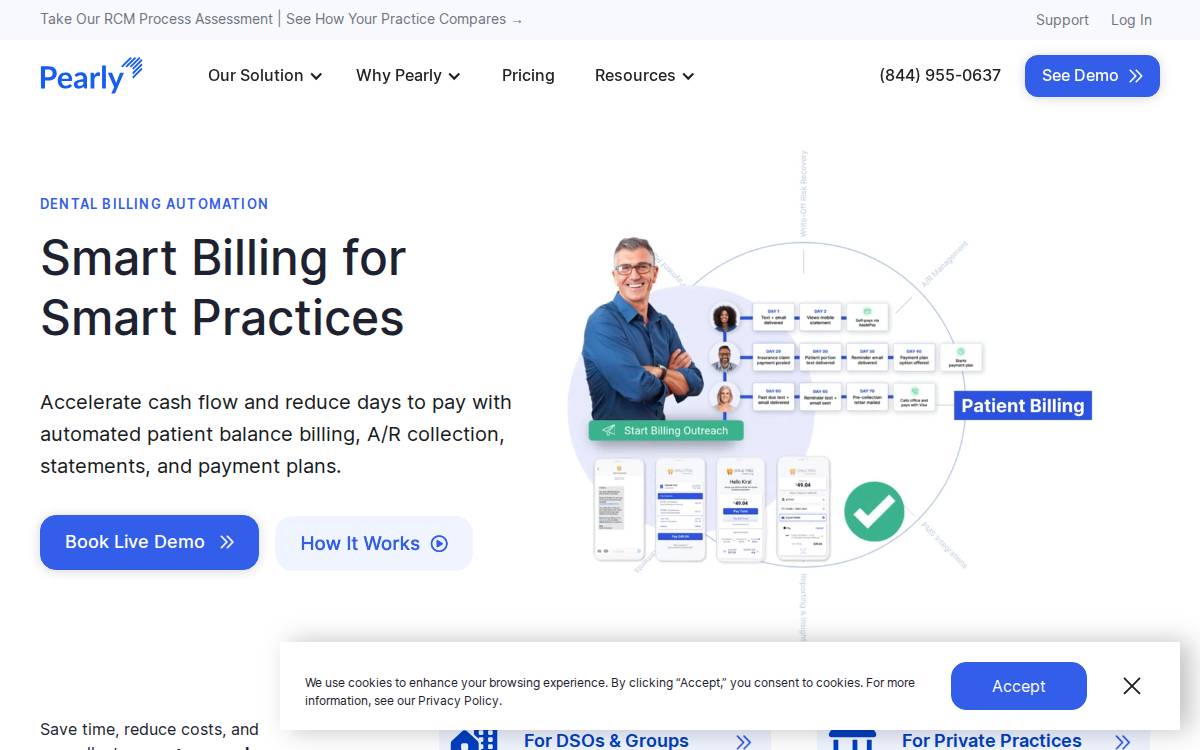 Pearly website preview