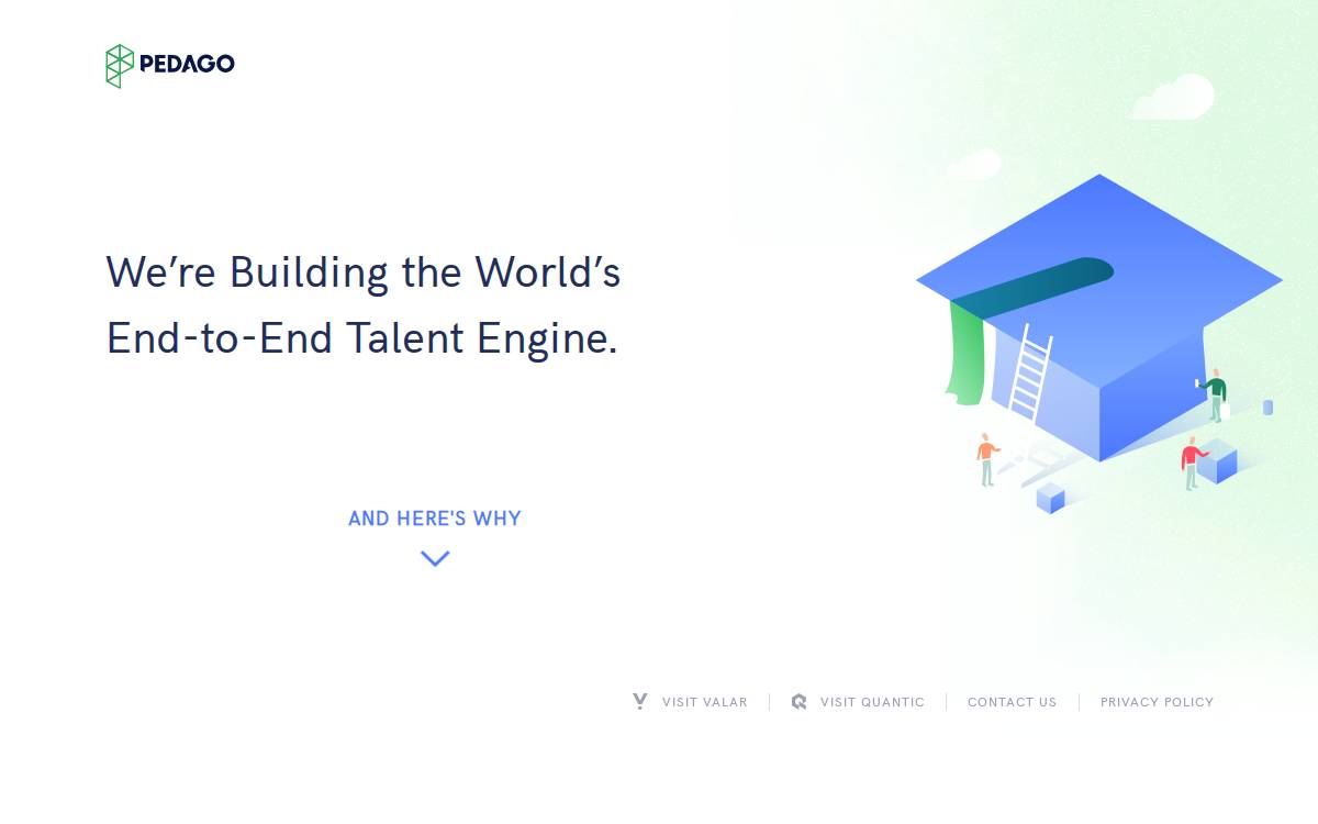 Pedago website preview