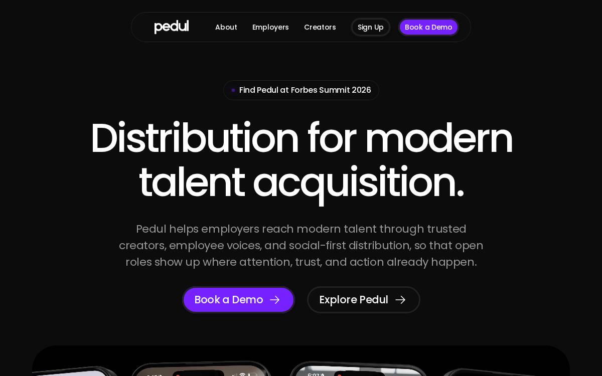 PeduL website preview