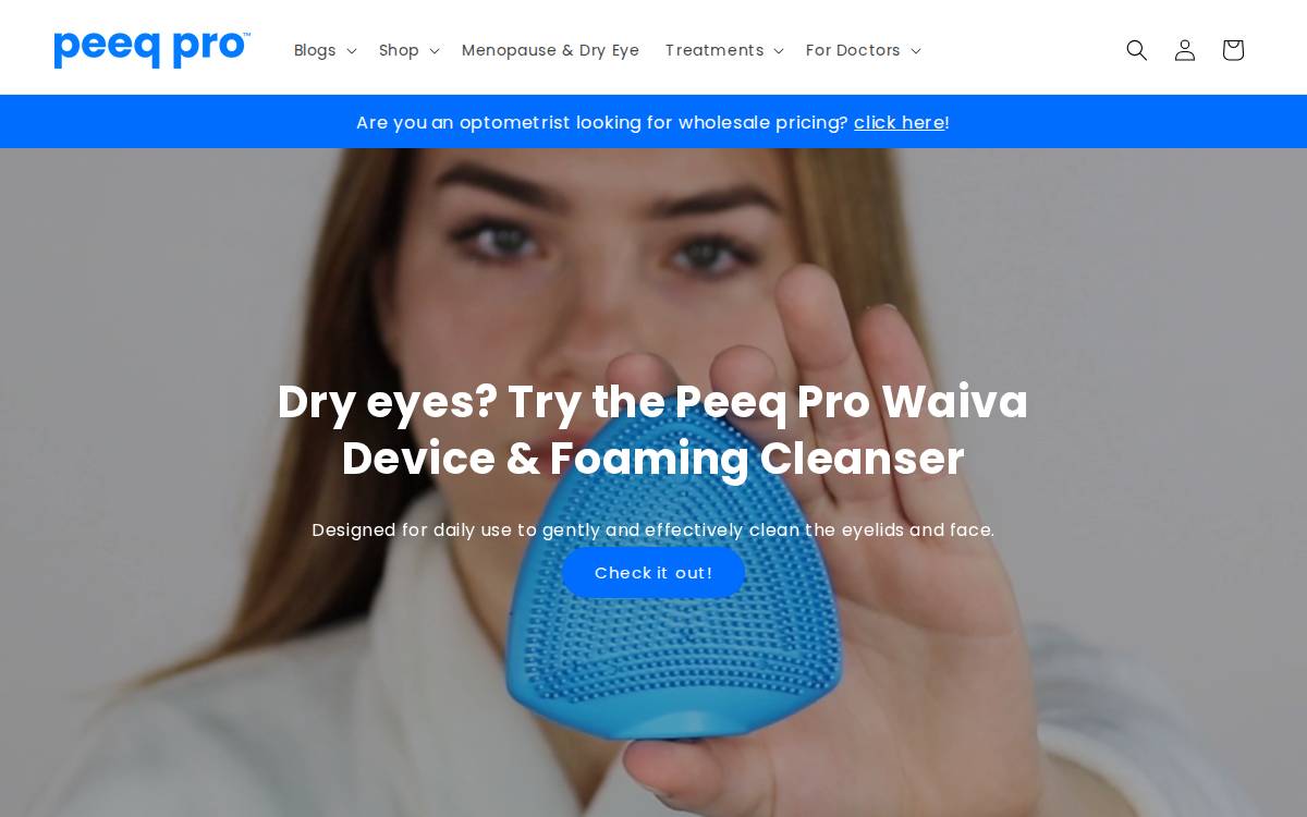 Peeq Industries website preview