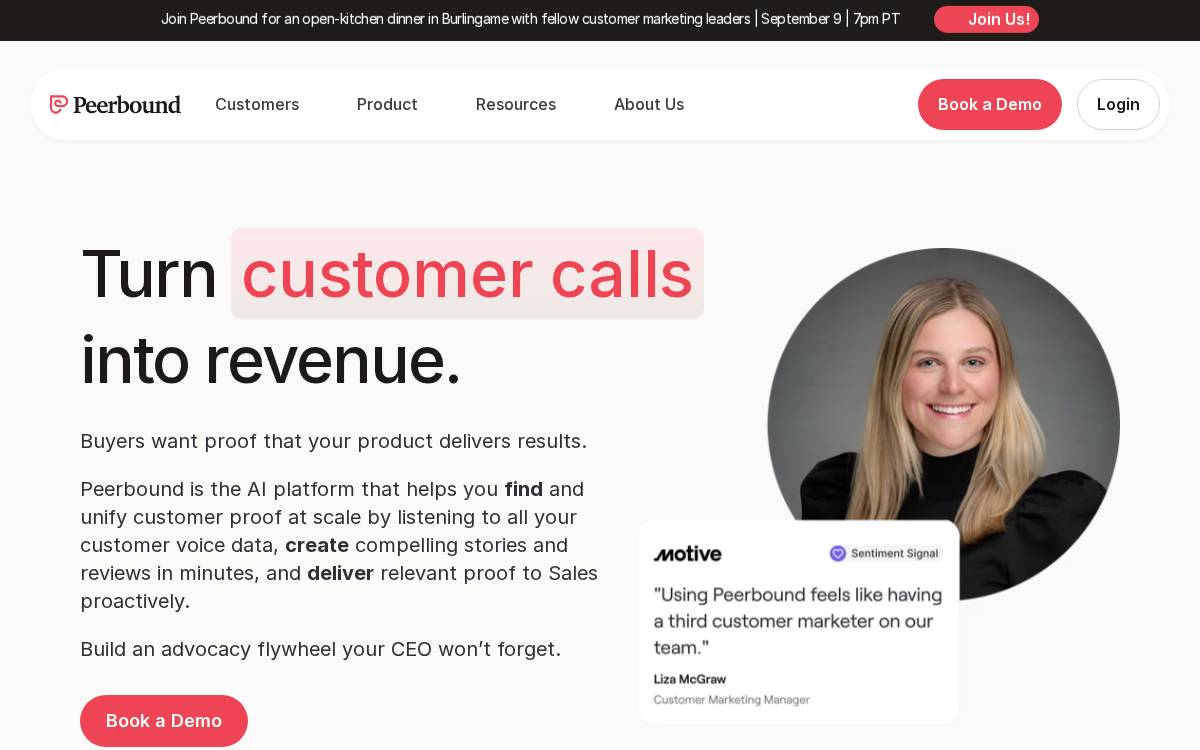 Peerbound Marketing New York website preview