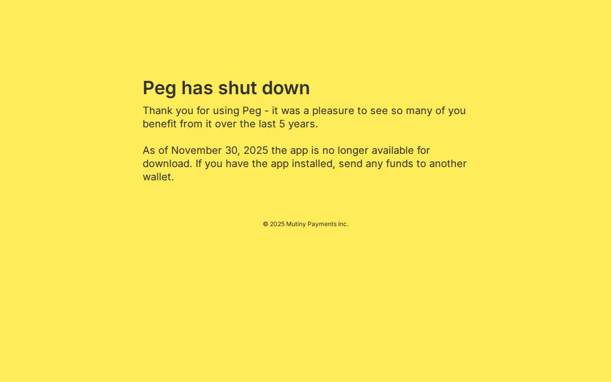 Peg (formerly Paymobil) website preview