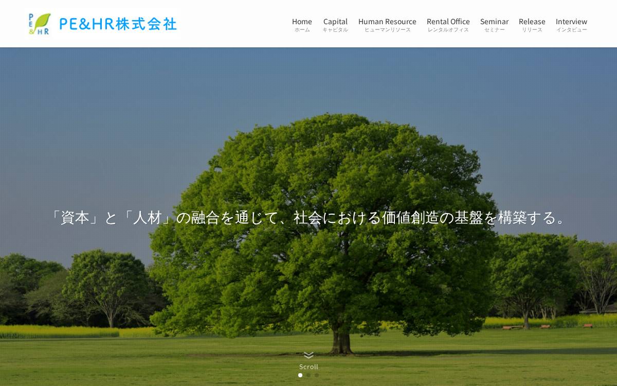Pehr website preview