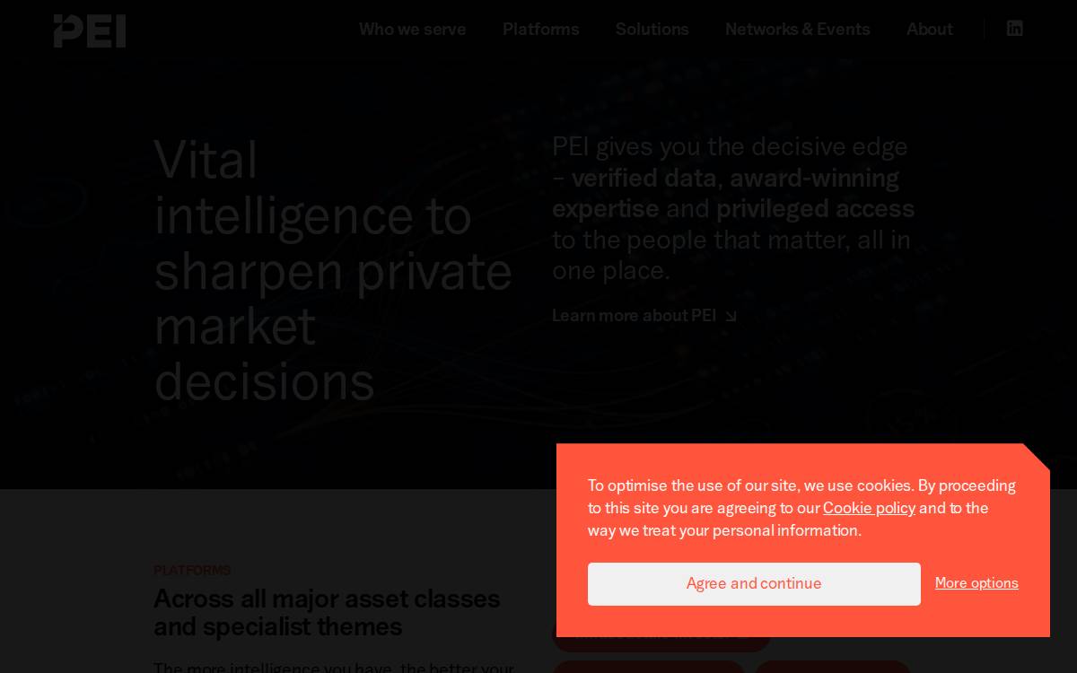 Pei website preview