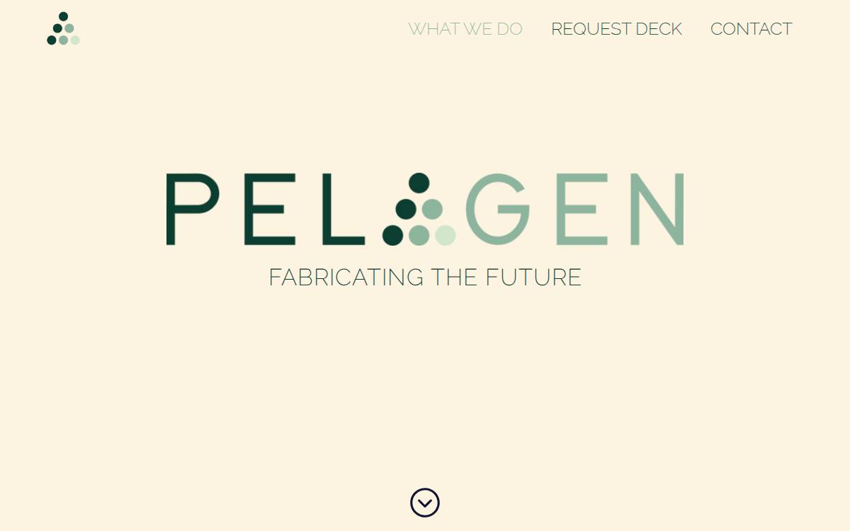 Pelagen website preview
