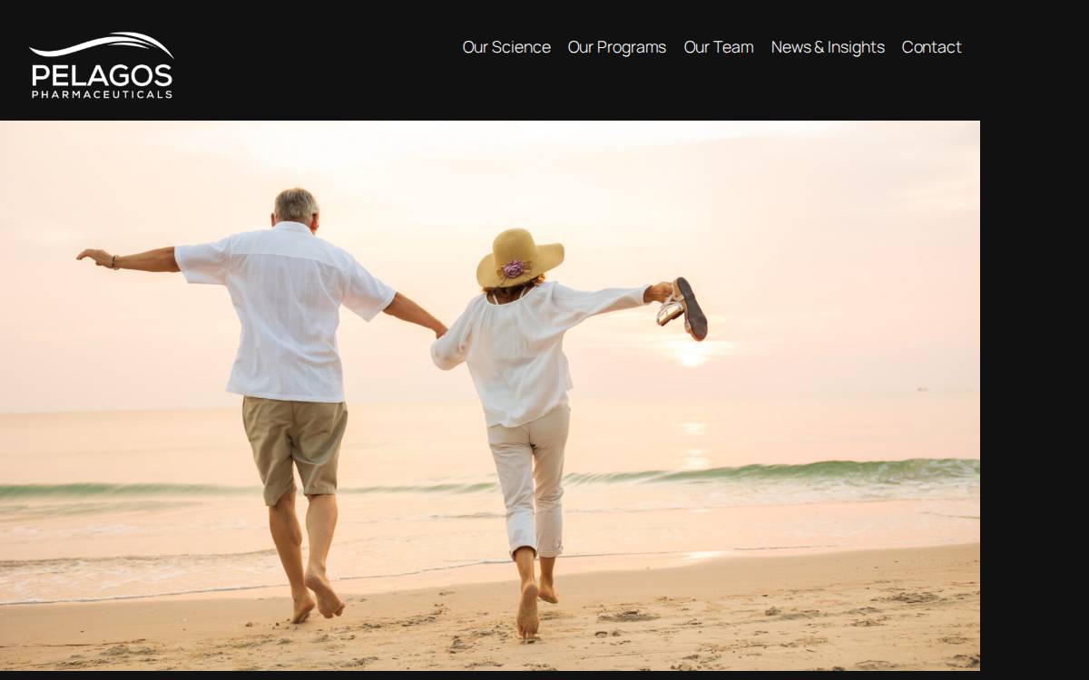 Pelagospharma website preview