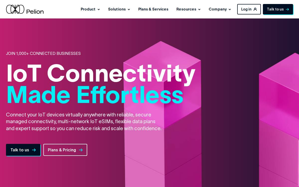 Pelion website preview