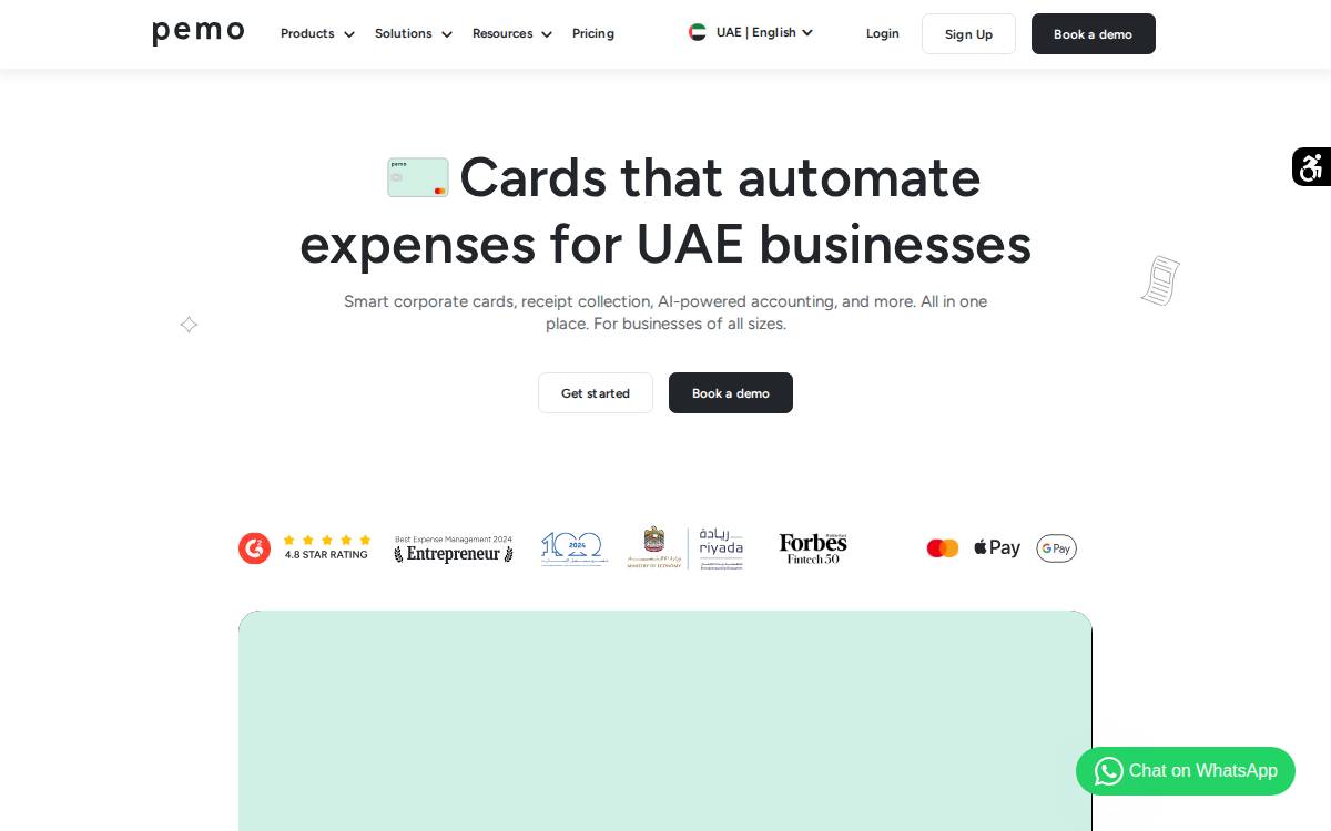 Pemo website preview