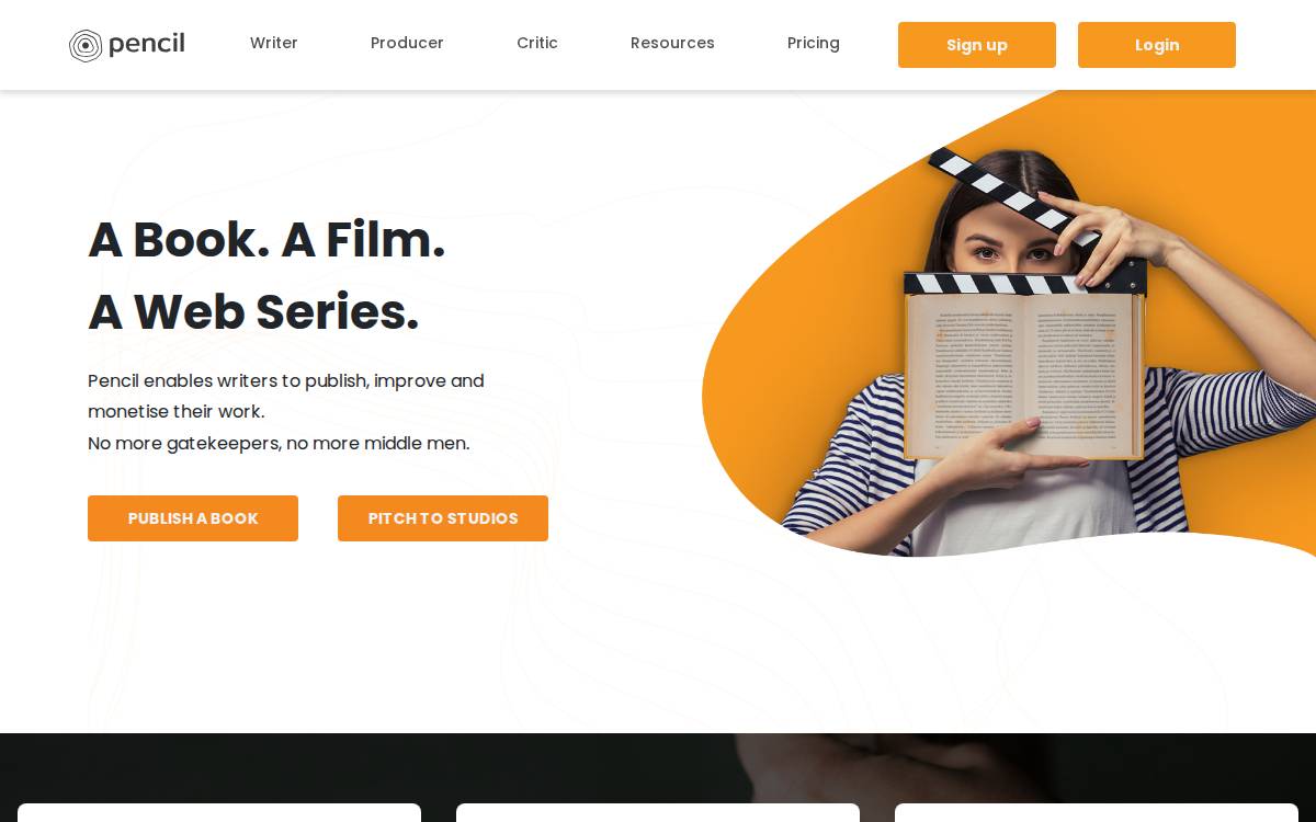 Pencil website preview
