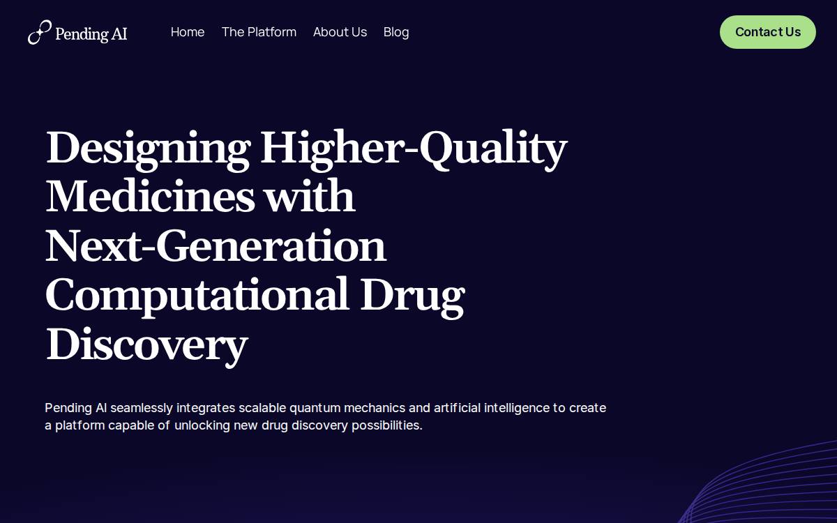 Pending AI website preview
