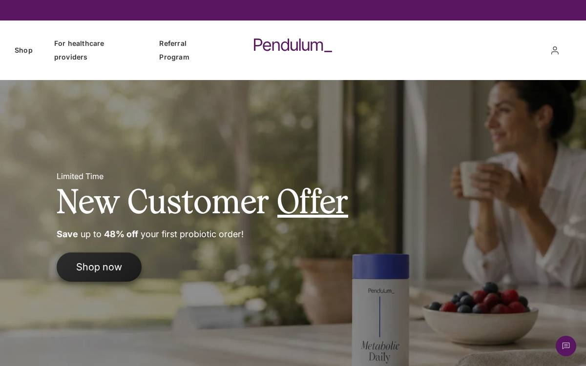 Pendulum website preview