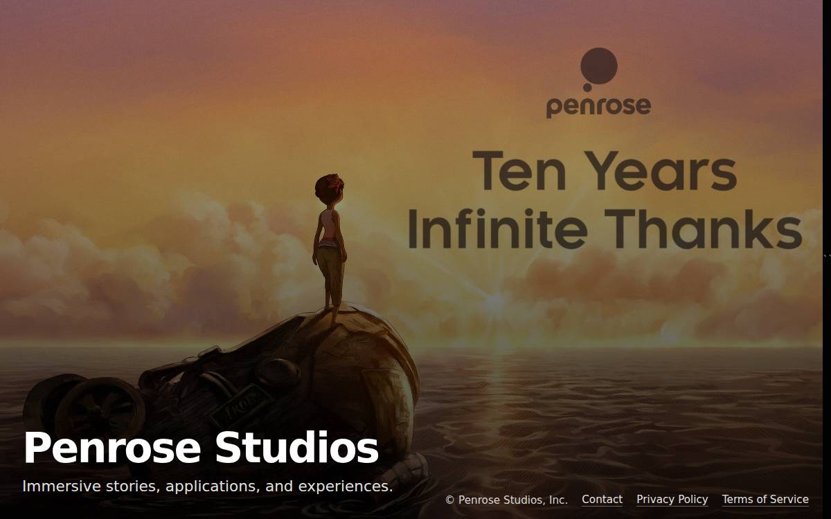 Penrose website preview