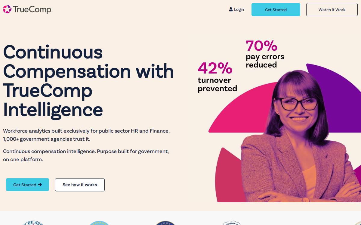 Pensions & OPEB website preview