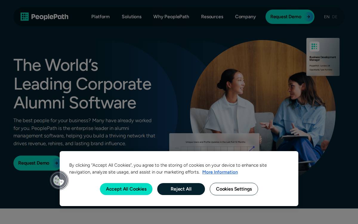 Peoplepath website preview