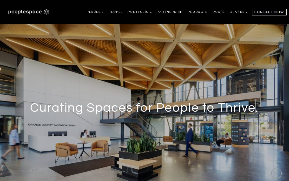 PeopleSpace website preview