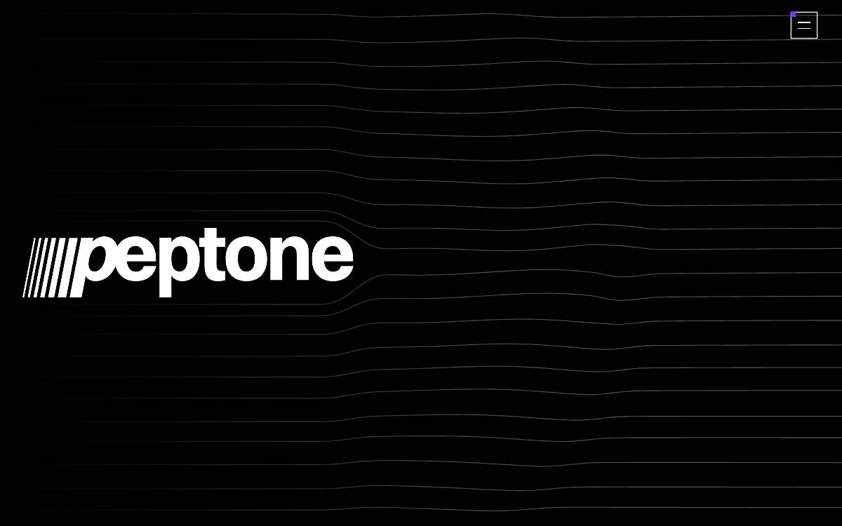 Peptone website preview