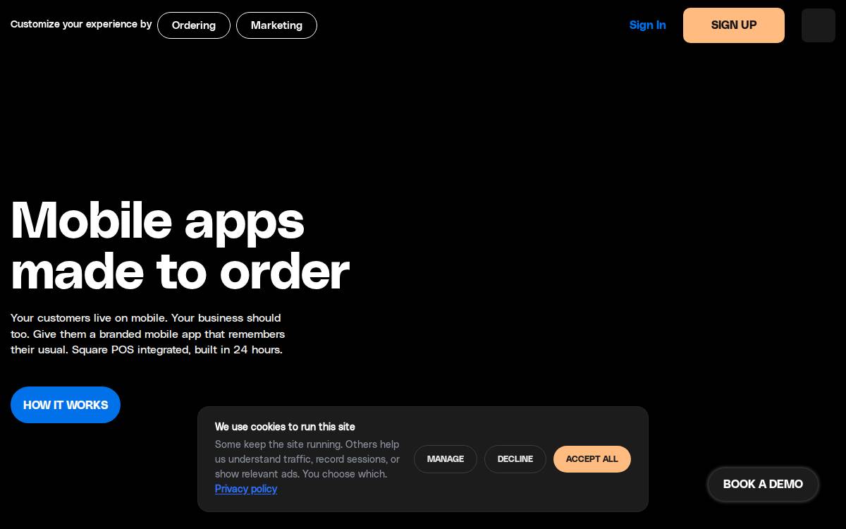Per Diem website preview