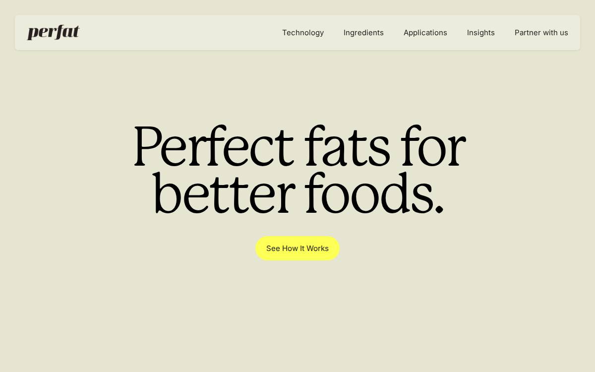 Perfat website preview
