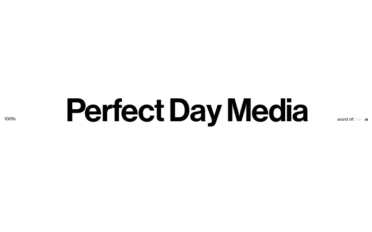 Perfectdaymedia website preview