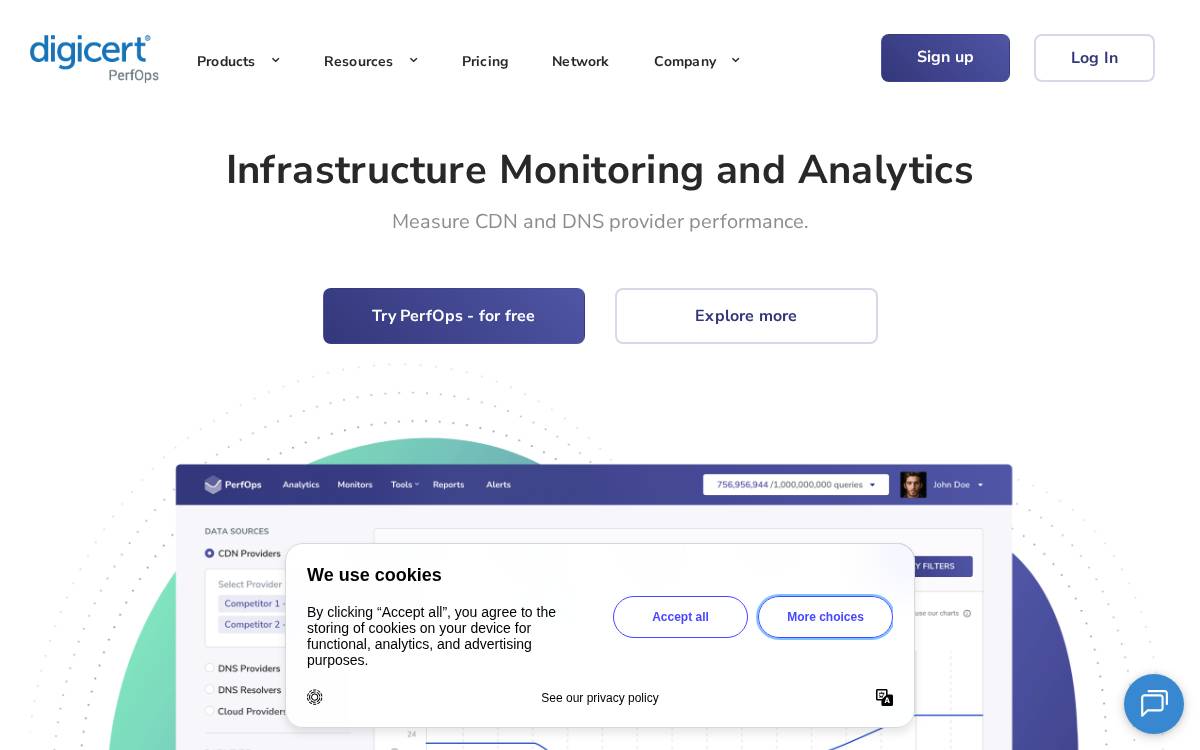 PerfOps website preview