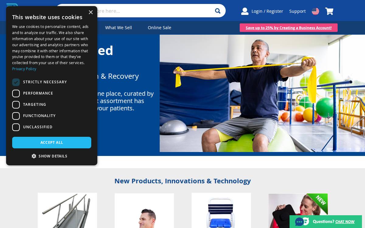 Performance Health website preview