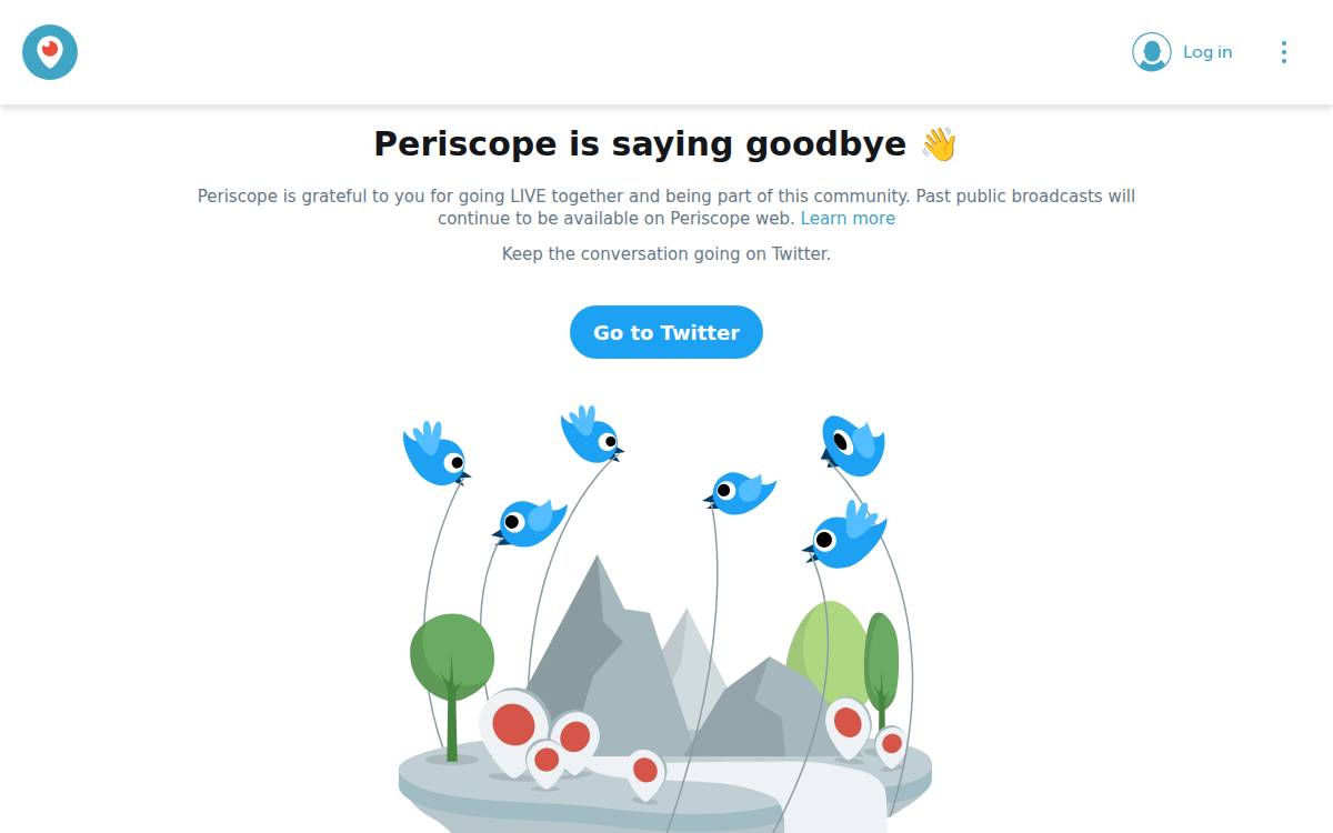 Periscope website preview