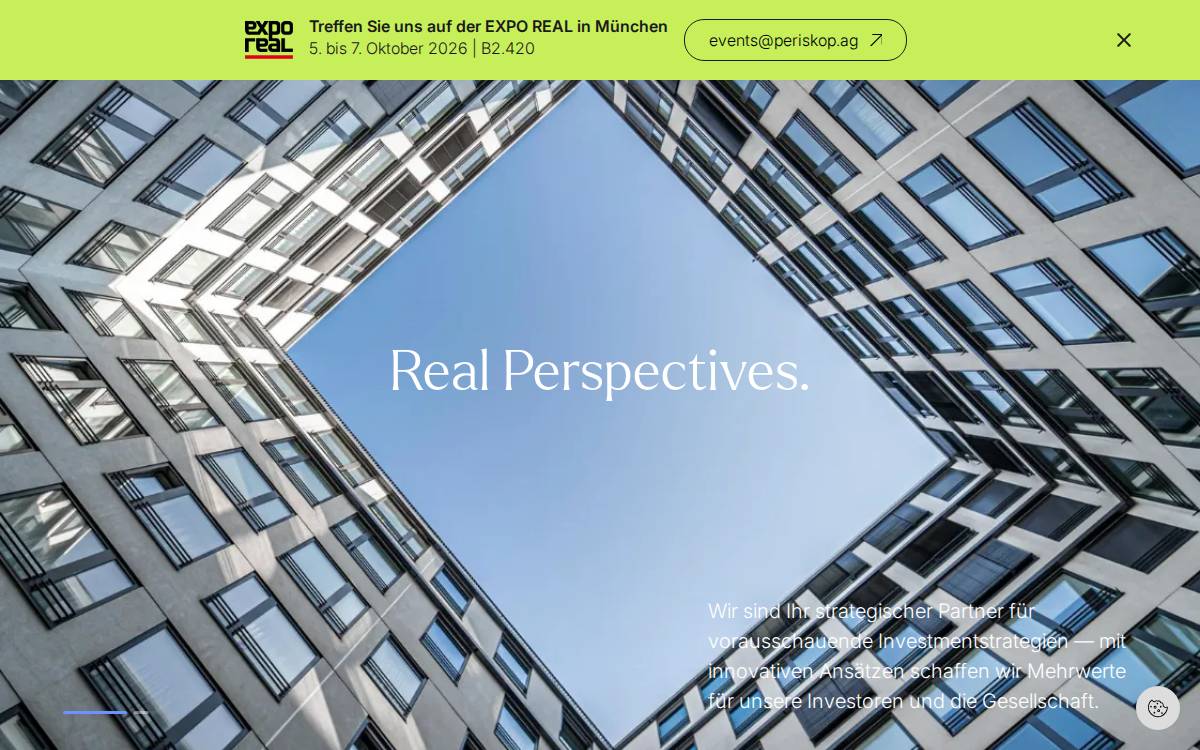 Periskop Partners website preview