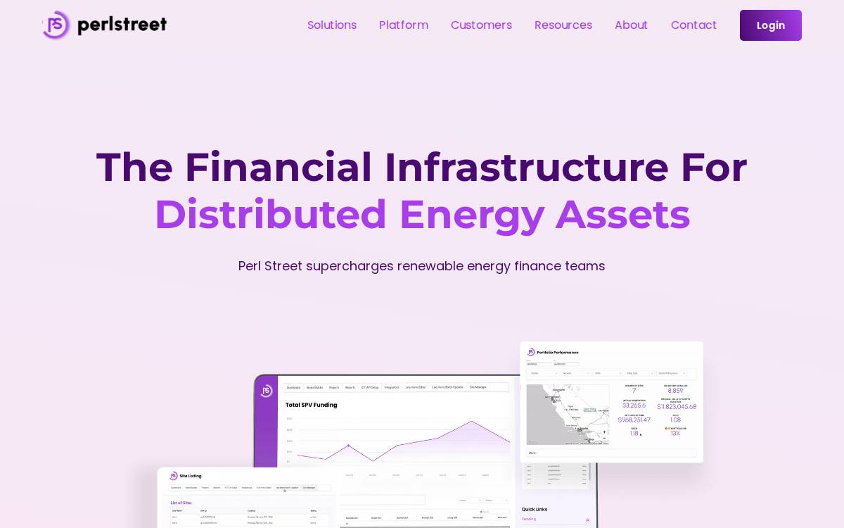 Perl Street website preview