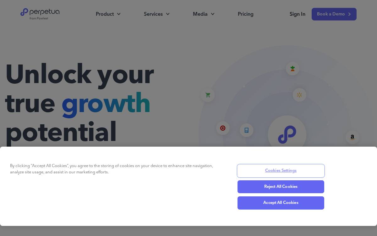 Perpetua website preview