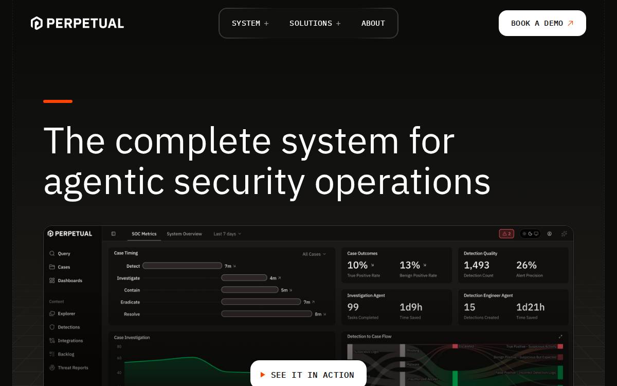 Perpetualsystems website preview
