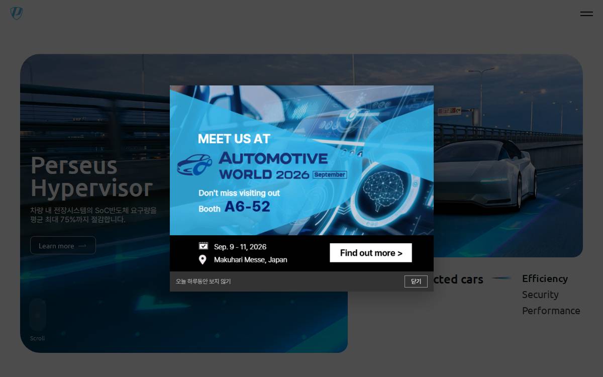 Perseus Co., Ltd website preview