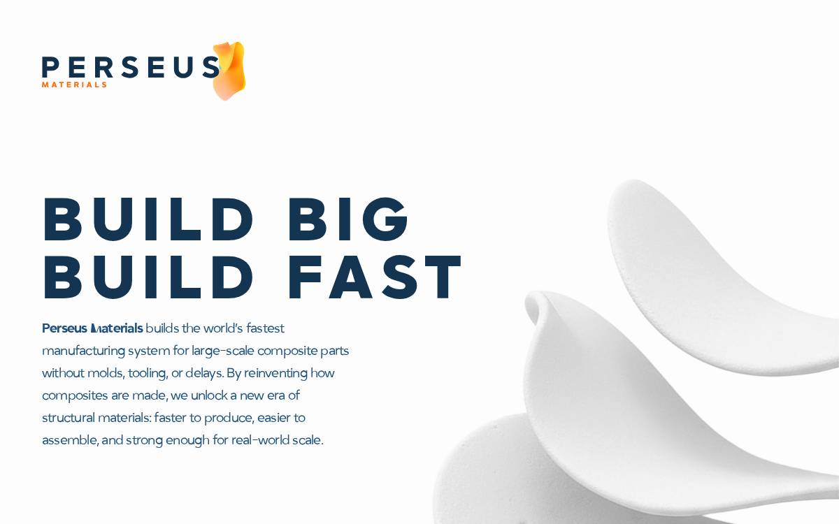 Perseus Materials website preview