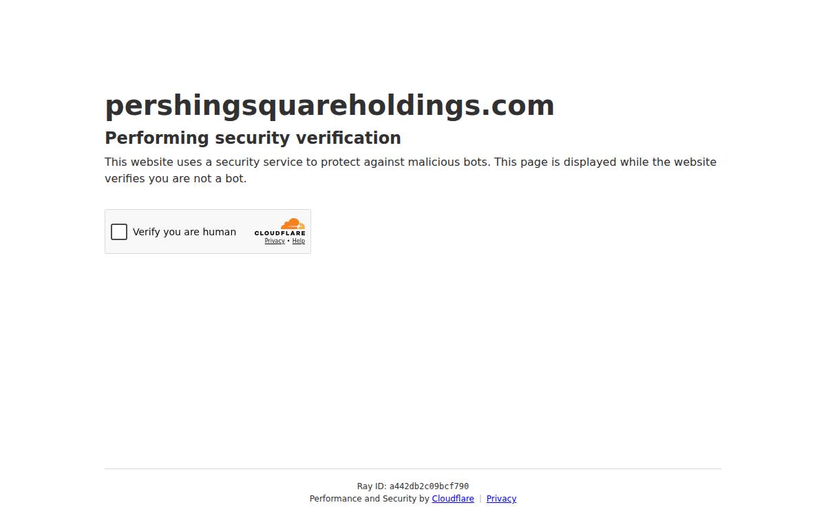 Pershing Square Tontine Holdings website preview