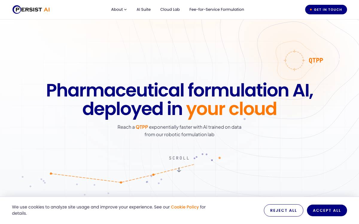 Persist AI website preview