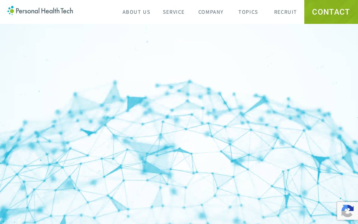 株式会社Personal Health Tech website preview
