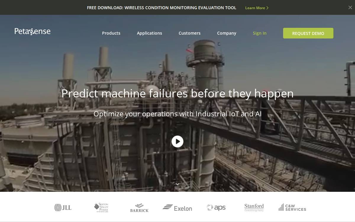 Petasense website preview