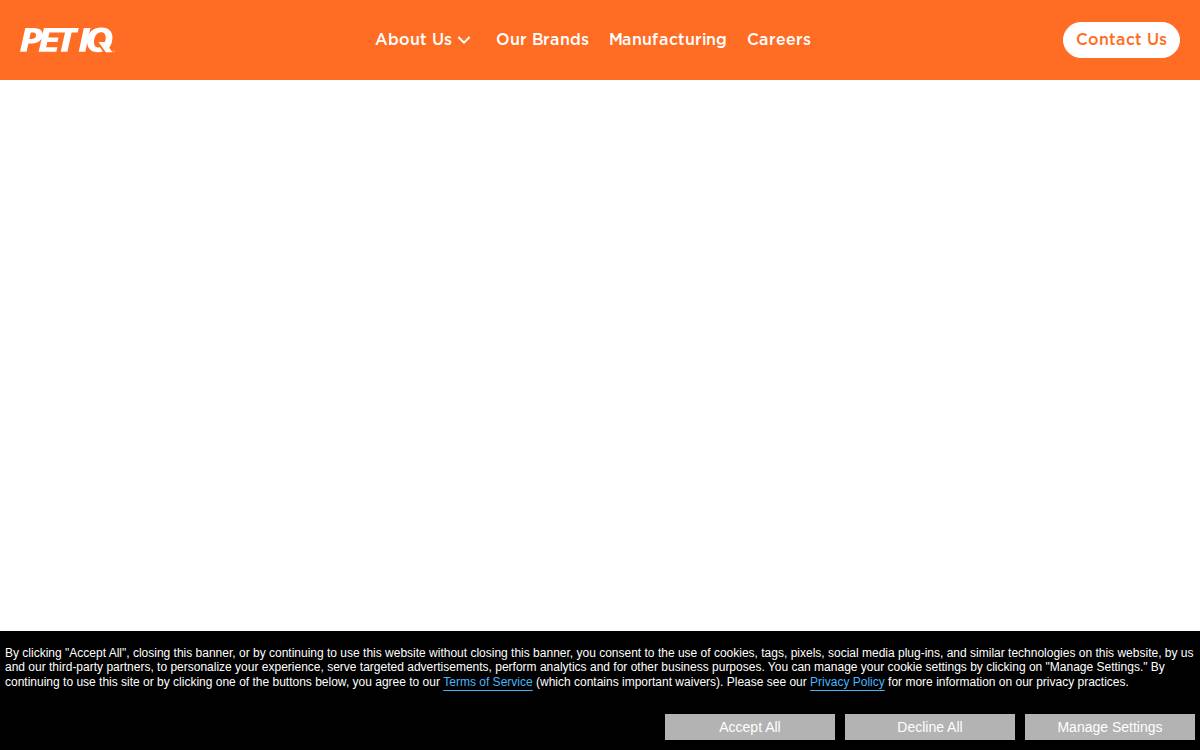 PetIQ website preview