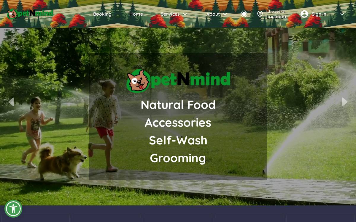 Petnmind website preview