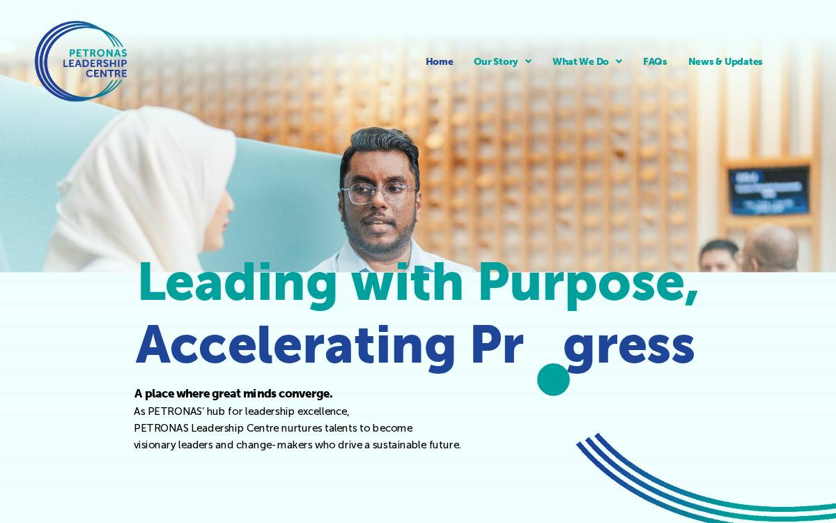 Petronasleadershipcentre website preview