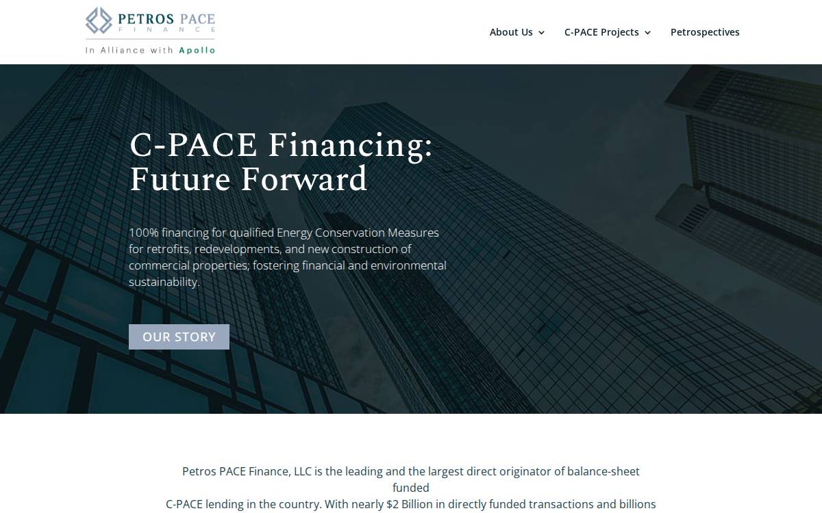 Petros Pace website preview