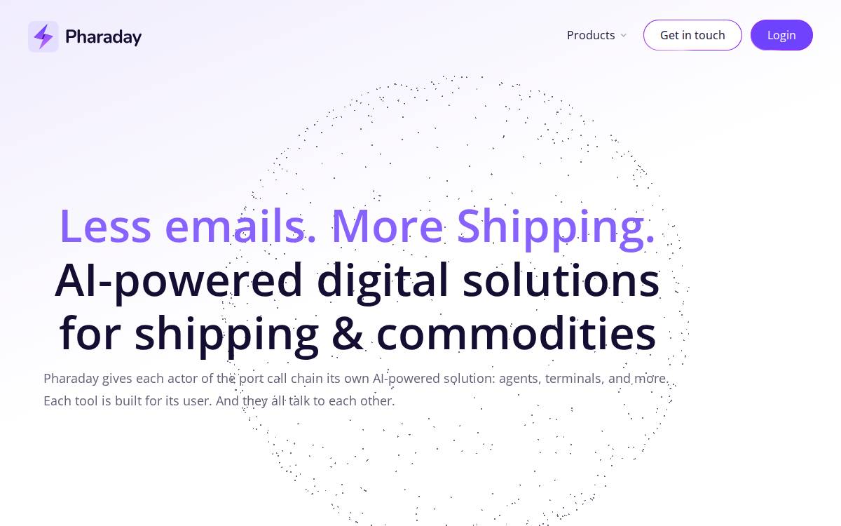 Pharaday website preview