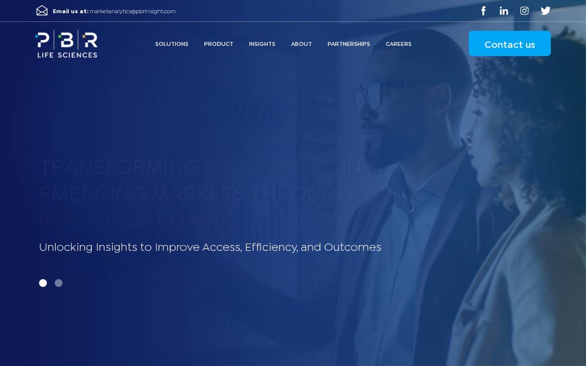 PharmaBusinessReview website preview